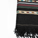 Angora Wool Multi Flower Border Shawl